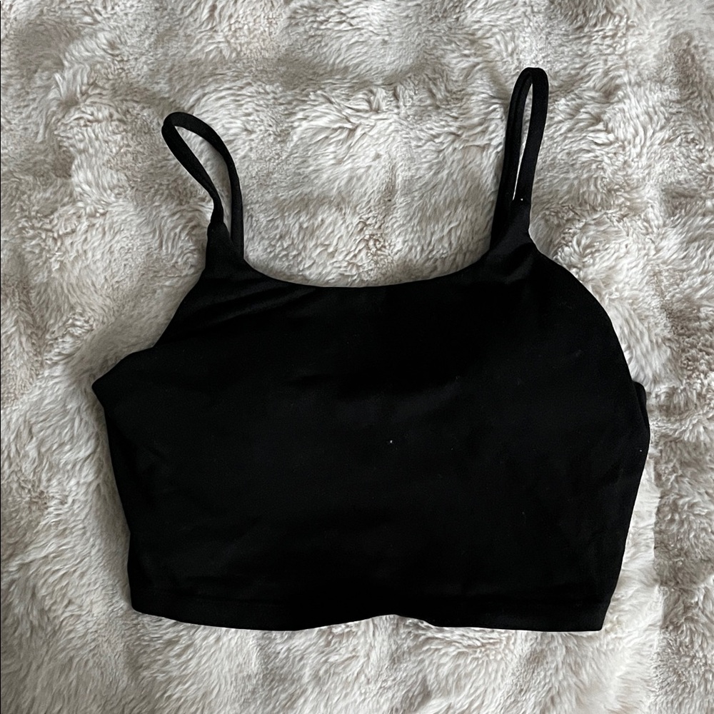 Avia Black Crop Top